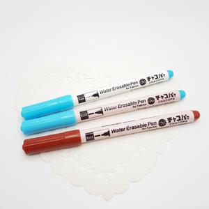 (퀼트나인) 수성펜 원단용 일제 봉제 자수펜 차코 물로지워지는펜