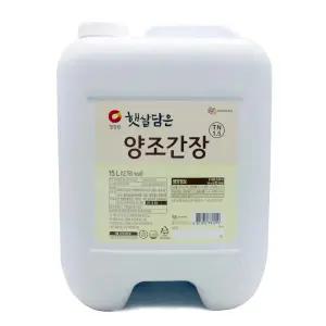청정원 햇살담은 양조간장 15L