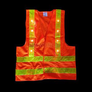 LED 불꽃 안전조끼 (비상 신호수조끼 스텐다드형 사이즈선택)