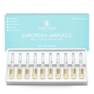 시크릿덤 유러피안 앰플 5mix 펩타이드 알부틴 수분 MTS