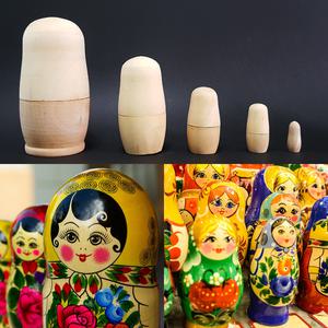 러시아인형 마트료시카 5단 만들기