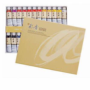 [열린화방]알파 채향 동양화물감(24색15ml)/동양화물감/한국화용품/미술용품/화방용품