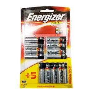 에너자이저 AA건전지 (8+5) 13알 세트 정품 2A 건전지 전기 1회용 카드형 국산 국내산 카드형 3A 벡