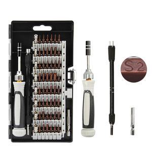 정밀 드라이버 세트 수공구 60 in 1 고강도 스틸 S2 (일반손잡이)