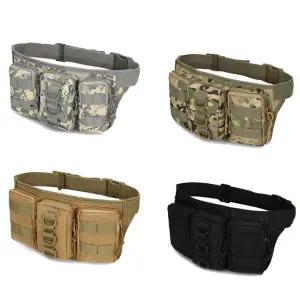 멀티포켓힙색 밀리터리 등산 낚시 여행 전술 자전거 캠핑 허리쌕