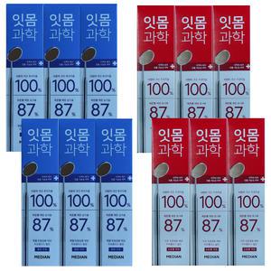 메디안 잇몸과학 치약 120g×6개//페리오//시린메드