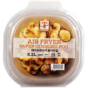 에어프라이어 종이호일 5.2L 120매 그릇 코스트코