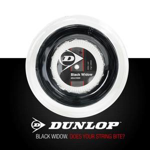 던롭 블랙 위도우 7각줄 테니스 스트링 17/18G 200릴