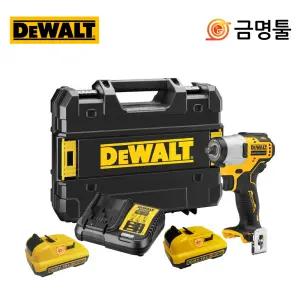 디월트 DCF902D2 충전임팩렌치 12V 2.0AH 2팩 DCF902N세트 비계작업