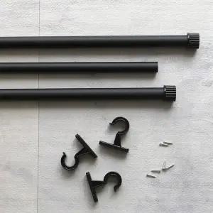 앤드캡 커튼봉 4컬러 (360cm)