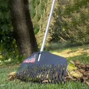 이탤리 디마르티노 잔디/낙엽/청소 갈퀴 580mm(헤드폭) x 150cm(핸들 길이)
