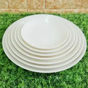 멜라민 원형 접시 식당 뷔페 업소 멜라민 그릇 업소용 식기