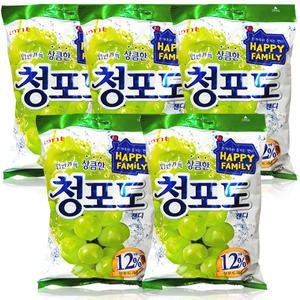 롯데제과 2500청포도 캔디 x 5개