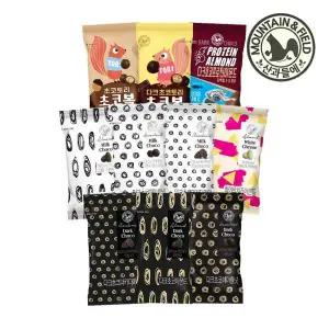 [산과들에] 초콜릿 견과류 맛보기팩 (총22봉/초코볼)