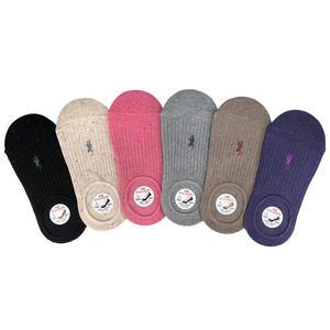 폴로나이즈 여자 갑종 골지 페이크 삭스 덧신 자수 네프