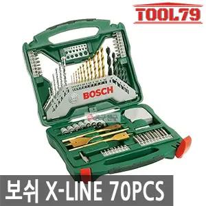 보쉬 B_XLINE 70PCS 멀티기리세트 기리,비트,스크류