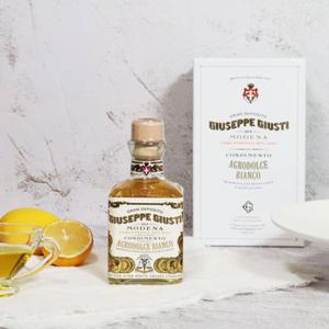 주세페주스티 화이트 5년산 발사믹식초 250ml 화이트 콘디멘토 큐빅