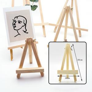 미니 이젤 나무 캔버스 액자 받침대 전시 거치대 A_4호