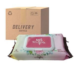 그린동화 배로물티슈 60매x20팩 박스 (470g)