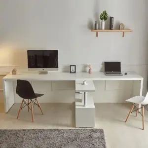 솔트 리딩스 2800 2인용 책상세트 mnw007