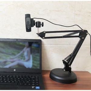스프링 관절 탁상용 데스크 붐 암 카메라 마이크 스탠드 촬영 장비