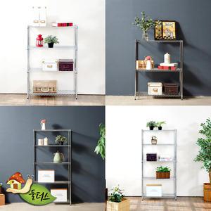 바퀴포함 튼튼한 메탈랙 진열대 600/750/900