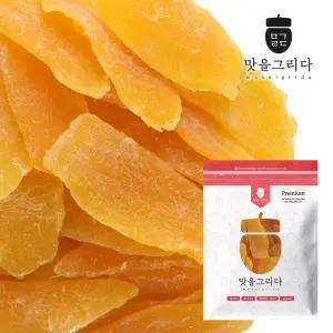맛을 그리다 태국 건망고 슬라이스 500g (건조과일)