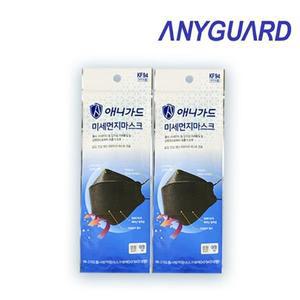 애니가드 황사 방역용 마스크 KF94 블랙 대형 1매