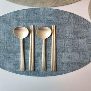 방짜유기 1인 수저세트