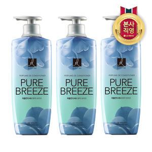 엘라스틴 퍼퓸 퓨어브리즈 컨디셔너 600ml 3개