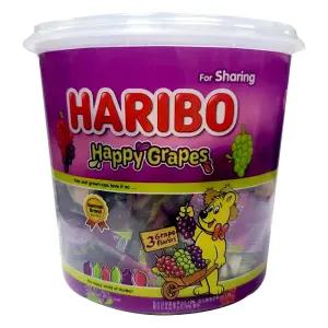 하리보 해피 그레이프 젤리 1kg/포도맛 젤리 마이구미