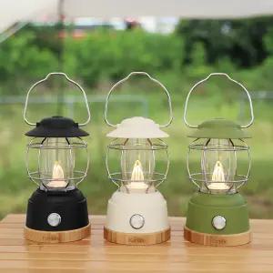 카르닉 램프쉐이드 감성 캠핑랜턴 충전식 캠핑등 배터리 포함