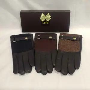 [대구백화점] [아이엘드]남성 콤비 가죽 장갑(GPI672Q)