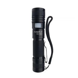 [파이어플라이] 캔애드 충전식 손전등 CA-100+ 자전거/작업용 랜턴 (자전거 고정기 포함)후레쉬