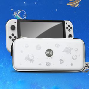 [잼몬스터]닌텐도 스위치 OLED 파우치 하드 케이스 스페이스 이이네