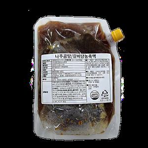 나주곰탕 갈비탕 농축액 1kg 육수 국물 육수 사골 곰탕 원액 엑기스 국내산 간편조리