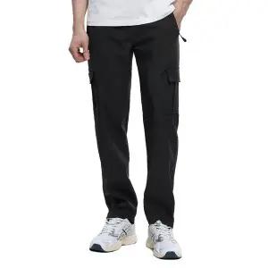 이지바이 멀티플레이 춘추용 남성 카고 밴딩 바지(XS32LP005M)