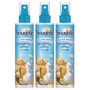 스너글 섬유탈취제 섬유향수 허거블 시트러스 블루밍 150ML 3개