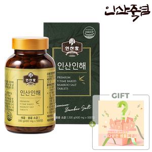 인산가 인산인해 400mg X 500정 200g 1병 인산죽염 죽염 알약