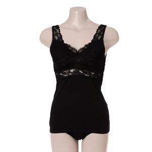 갤러리아 블랙 부직포 레이스 브라런닝,TBWRBR12 BK