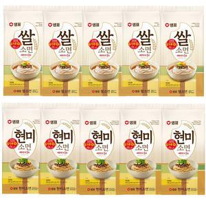 샘표 쌀국수  현미소면 800g  5개//국수//라면