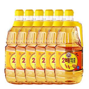 오뚜기 2배 양조식초 1.8L x6개