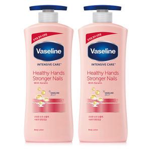 유니레버 바세린 대용량 핸드크림 로션 600mlx2개