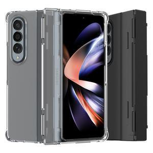 아라리 갤럭시 Z폴드4 케이스 힌지보호 투명 일체형 풀커버 누킨 360