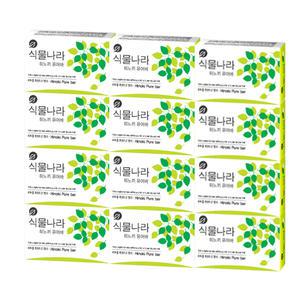 식물나라 비누 히노끼 퓨어바 100g x12개