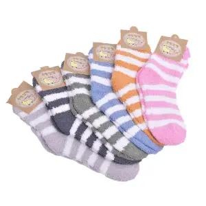 [보리보리/웰하스]스트라이프 수면양말 덧신 긴발목 여성 남자 요양원 수족냉증 성인