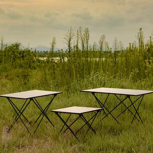 캠핑용 알루미늄 접이식 사이드 폴딩 롤 테이블 TBM60