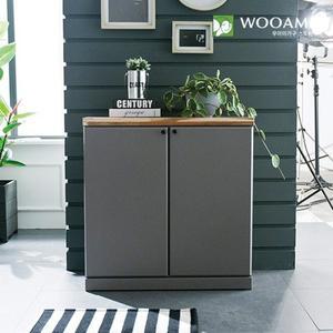 [우아미]블라썸 아일랜드 키친시리즈 800 수납장 (그레이)