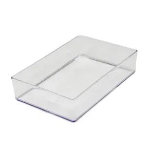 크리스탈 뷰티 정리용품10호.화장품 악세서리 메니큐어 머리끈 투명 층층수납