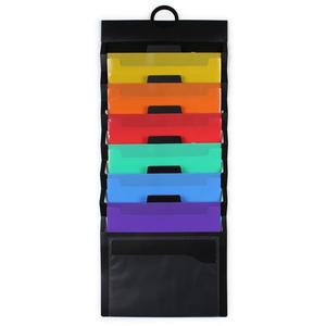 6단 슬라이딩 도큐먼트파일 히든 벽걸이 서류정리파일철